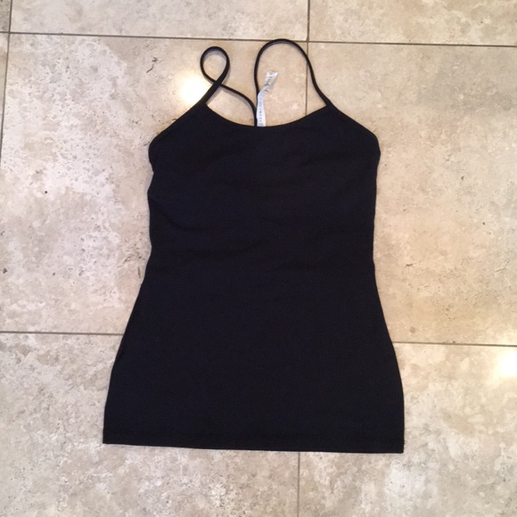 lululemon athletica Tops - Lululemon power y tank black